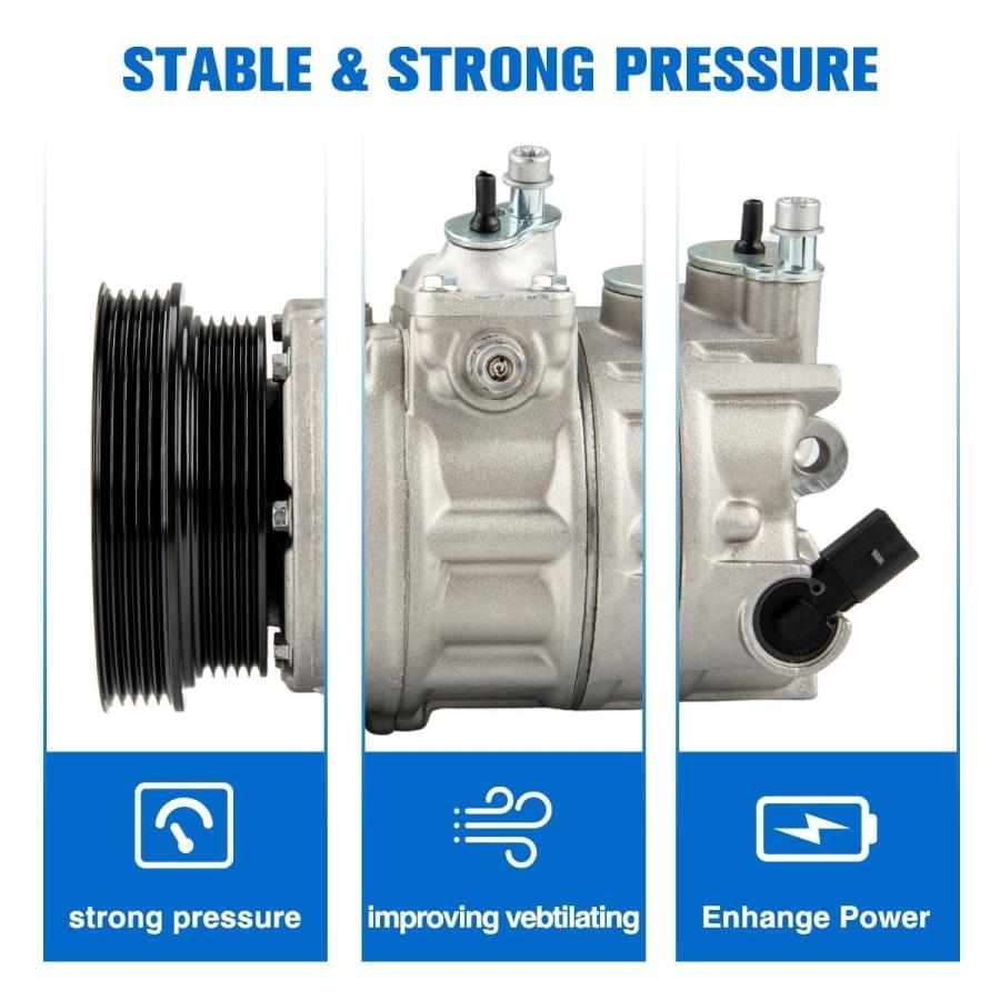 【並行輸入品】Air Conditioning Compressors for 2005 2014 Jetta 2012 2014 Passa_9