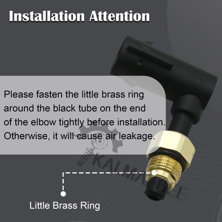 【並行輸入品】Kalmaegee Air Suspension Strut Elbow Repair Kit for Grand Cherokの画像