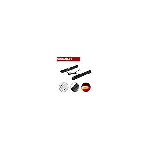 【並行輸入品】PCHXQVQ 1pc Tail Light Assembly Rear Side Black Red Smoked Bumpe