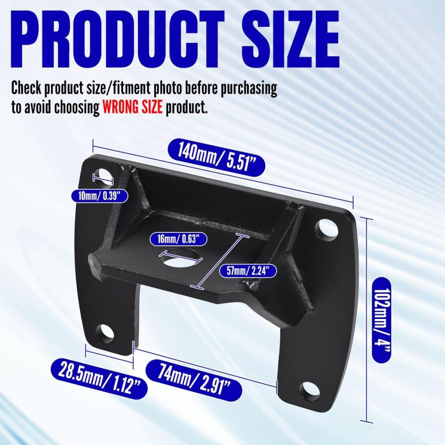 【並行輸入品】OICCTBF Rear Upper Shock Mount Repair Bracket,Car Shock Absorberの画像