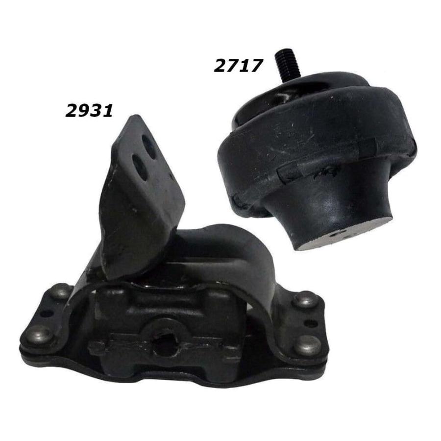【並行輸入品】popxsdo Front Engine Motor & Left Transmission Mounts Set of 2 P
