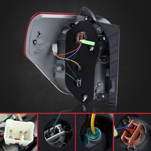 【並行輸入品】Duolctrams Tail Light Rear Lamp w/o Bulbs Assembly Compatible wi_7