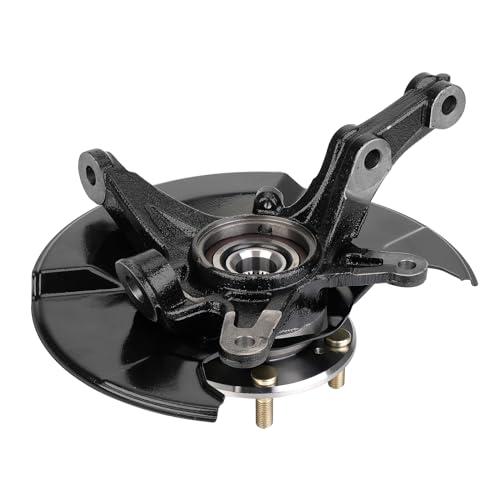 【並行輸入品】Front Steering Knuckle & Wheel Bearing Hub Assembly Compatible w_1