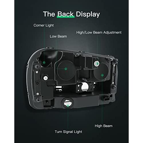 【並行輸入品】LSAILON Headlight Assembly Replacement Fit For Chevrolet Trailbl_7