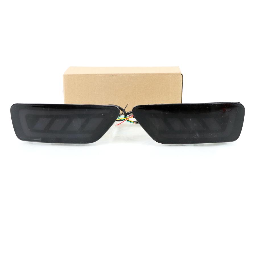 【並行輸入品】 KITOCARTOP LED Rear Bumper Reflector Lights Fit for 2012 2021 Je