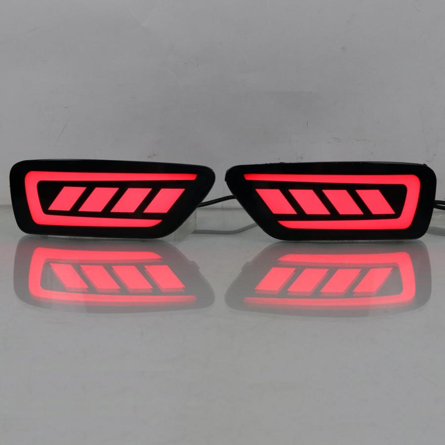 【並行輸入品】 KITOCARTOP LED Rear Bumper Reflector Lights Fit for 2012 2021 Je