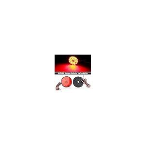【並行輸入品】Generic SAARMAT 2pcs 5.8CM Round LED Stop Turn Tail Signal Light_7