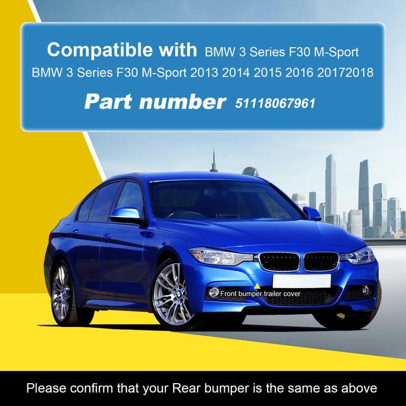 【並行輸入品】車の向こう正面バンパー引っ張ること引っかかり覆面すること BMW 3続きもの F30 M Sport 2013 2014 2015 2016 2017