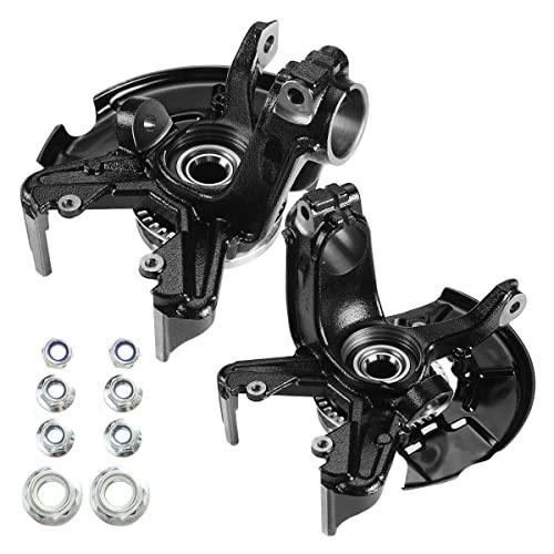 【並行輸入品】DOUQANG 2Pcs Front Steering Knuckle \u0026 Wheel Bearing Hub Assemblyの画像