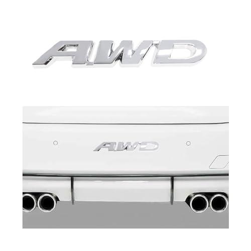 【並行輸入品】Ohleats AWD Emblem Sticker, 3D Metal Auto Badge Decal for Trunk,_1