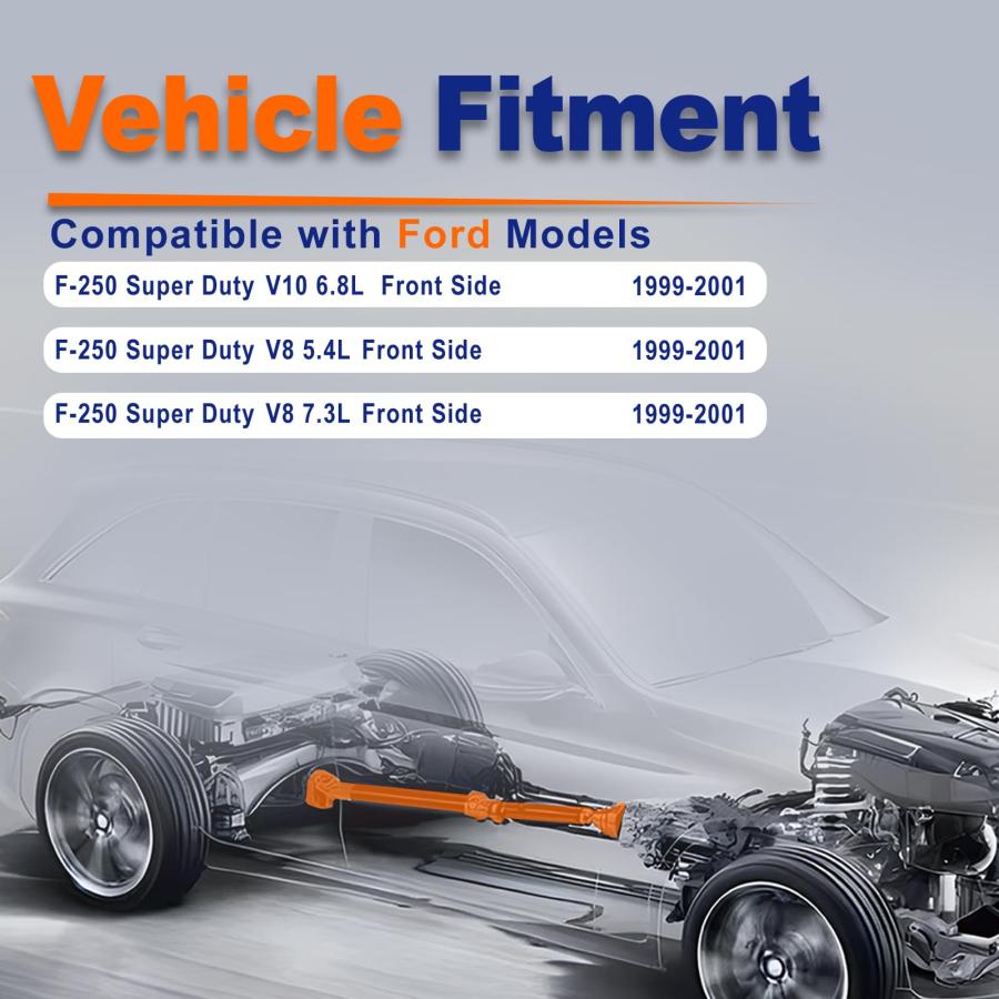 【並行輸入品】DriveXpert 659305 フロントドライブシャフト プロペラシャフト ドライブシャフトアセンブリ フォード F 250の画像