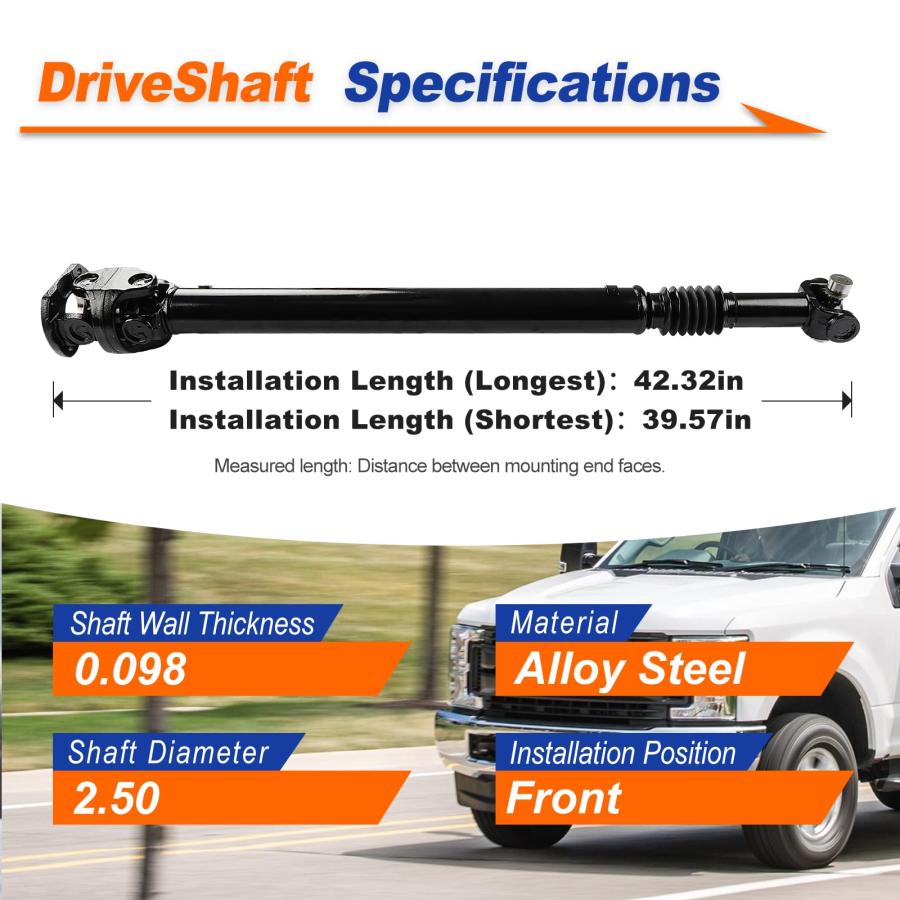 【並行輸入品】DriveXpert 659305 フロントドライブシャフト プロペラシャフト ドライブシャフトアセンブリ フォード F 250の画像