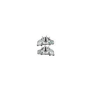 【並行輸入品】KAX フロントステアリングナックル\u0026ホイールベアリングハブアセンブリ2個 パトリオット2007 2017、コンパス2007 20の画像