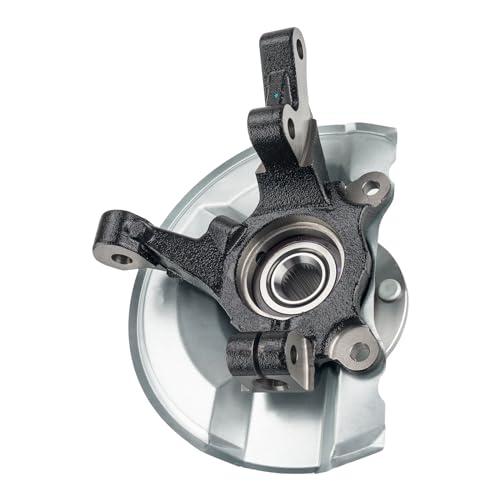 【並行輸入品】KAX フロントステアリングナックル\u0026ホイールベアリングハブアセンブリ2個 パトリオット2007 2017、コンパス2007 20の画像