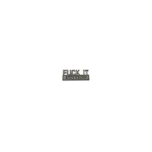 【並行輸入品】Honibaoto Fuck IT Edition Emblem for Car, 3D Stickers for Auto Fの画像