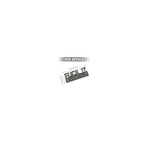 【並行輸入品】Honibaoto Fuck IT Edition Emblem for Car, 3D Stickers for Auto Fの画像