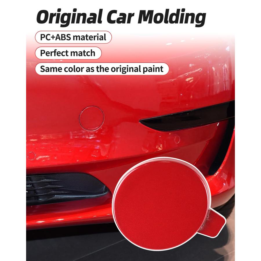 並行輸入品ABS ブラック 車用 フロント リア 牽引フック カバー テール トレーラー キャップ トリム フィアット アバルト 500 595  2016 + 外装 パーツ : ECtmmストア - 通販 - Yahoo!ショッピング LIMBQS フロントバンパー牽引フックカバー Teslaモデル3用、車の牽引アイキャップはTesla2017 2019年モデルに 並行輸入品