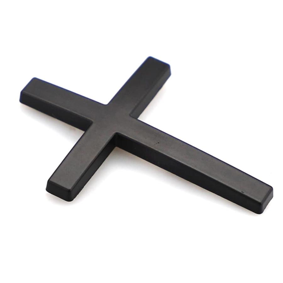 【並行輸入品】1 PC Metal Cross Emblem Sticker 3D Badge Decal for Auto Car Trun_3