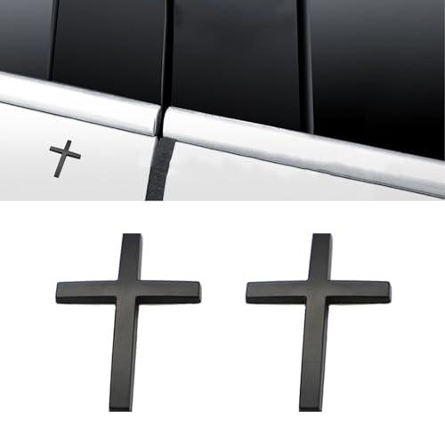 【並行輸入品】1 PC Metal Cross Emblem Sticker 3D Badge Decal for Auto Car Trun_7