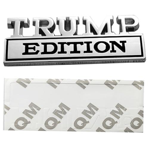 【並行輸入品】2 Pack Trump Edition Car Emblem, 3D Metal Badge Fit for Universa_6