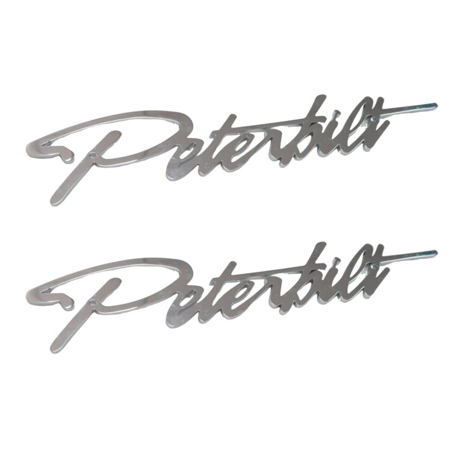みるページ 並行輸入品】2pcs Custom Stainless Logo Name Emblem Plate Fit for