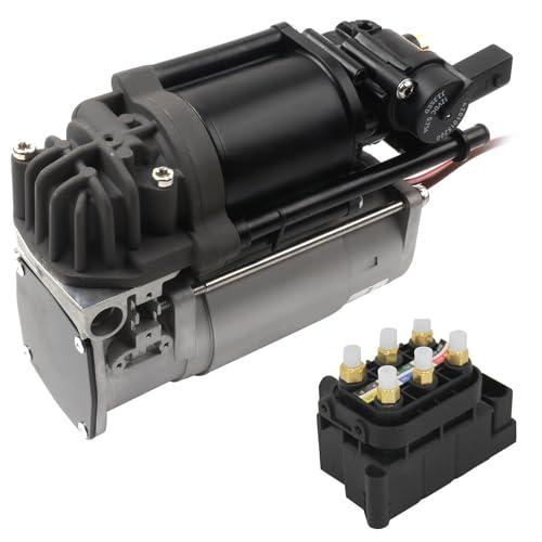 【並行輸入品】TFGCSG Air Suspension Compressor Pump with Valve Block for Merce_7
