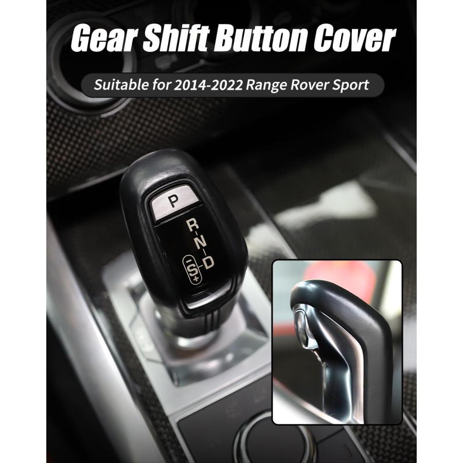 【並行輸入品】EVGoXMods ギアシフトボタンカバー ギアシフトノブ レバー パーキングボタン トリム蓋 ランドローバー レンジローバー ス |  | 03