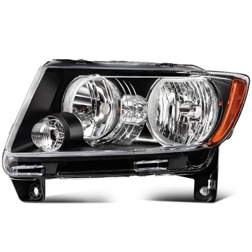 【並行輸入品】LSAILON Headlight Assembly Fit For Jeep Compass 2011 2017 For Je_1