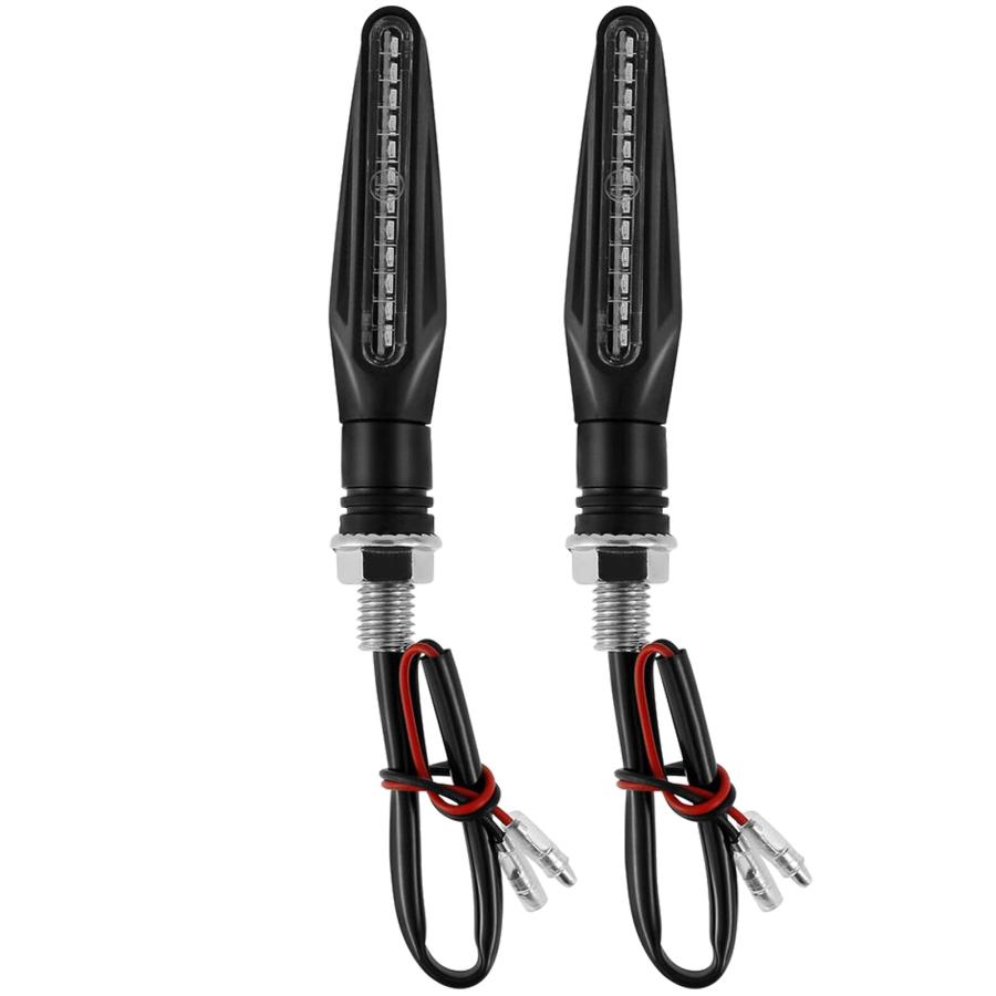 【並行輸入品】wabklove Motorcycle Turn Signals, 2 Pcs LED Motorcycle Brake Lig