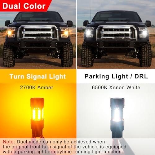 【並行輸入品】FAXCARS 7443 Switchback LED Bulb Front Turn Signal 7444NA 7443NA_3