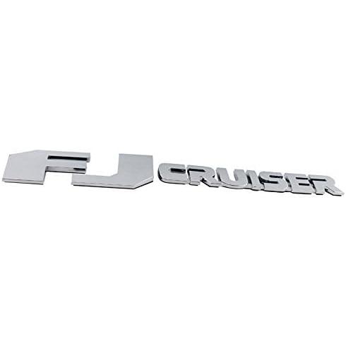 【並行輸入品】FJクルーザーサイドトランクエンブレムバッジセットクロムT FJS Set FJ Cruiser Side Trunk Emble_2