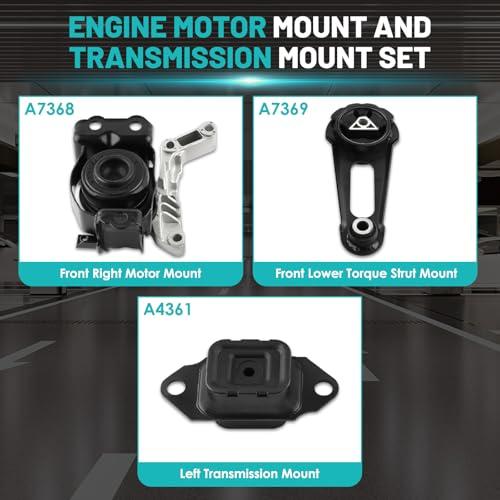 【並行輸入品】Farrme Engine Motor Mount & Transmission Mount Torque Strut Moun_7