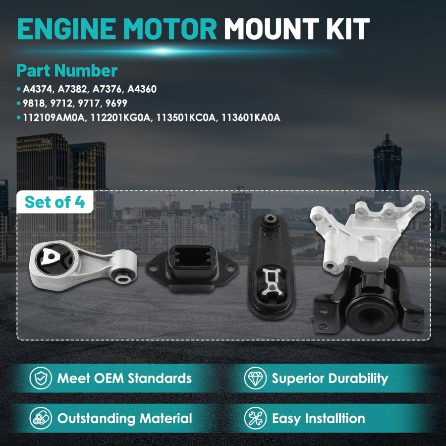 【並行輸入品】Farrme Engine Motor Mount & Transmission Mount Torque Strut Moun_9
