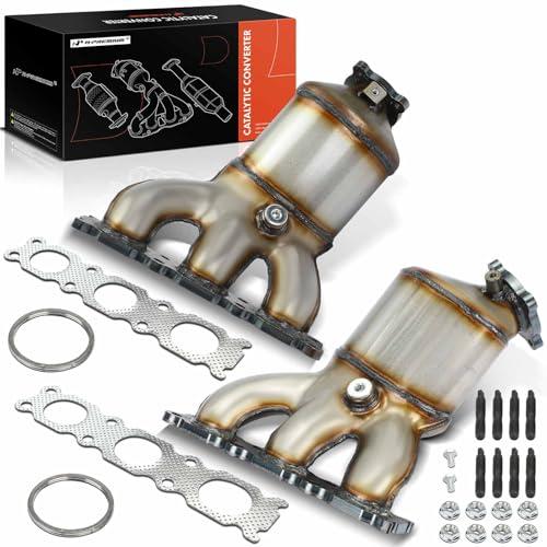 【並行輸入品】A Premium 2 PC Left and Right Exhaust Manifold Catalytic Convertの画像