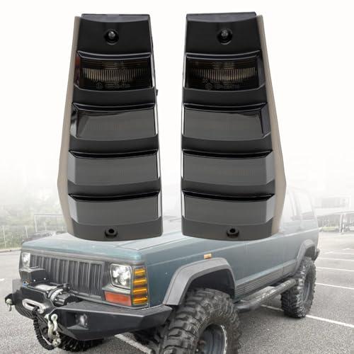【並行輸入品】LED Side Marker Lights Replacement for 1984 1996 J eep Cherokeeの画像
