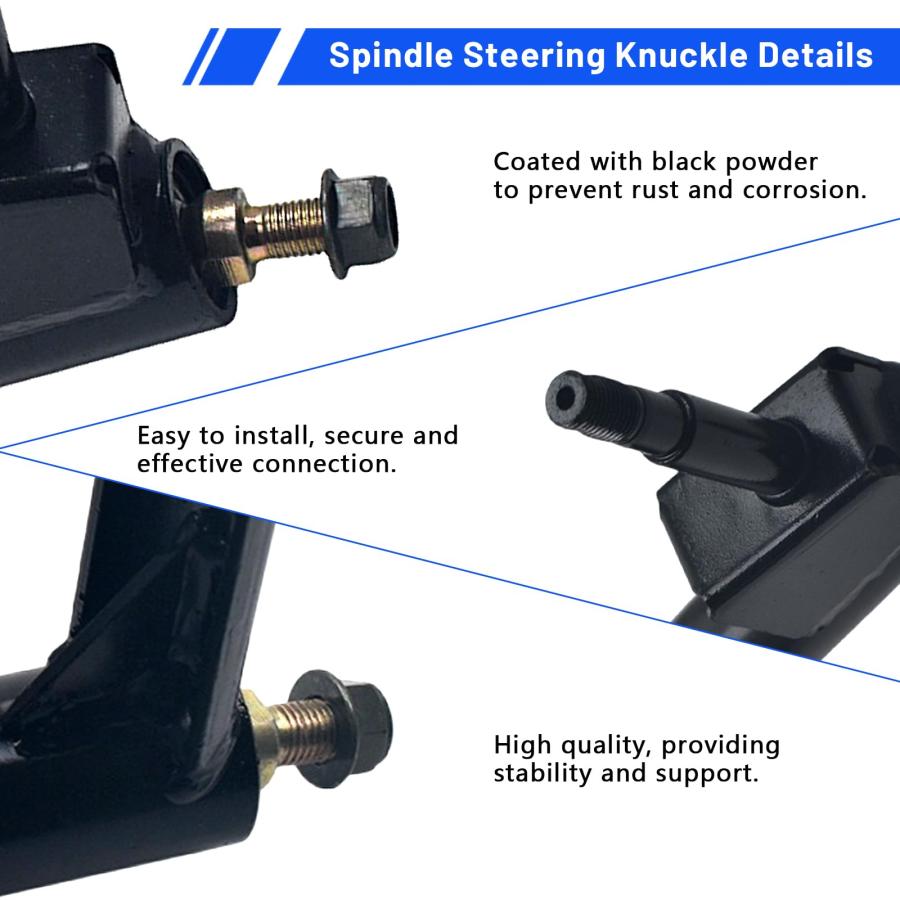 【並行輸入品】Right Spindle Steering Knuckle with Ball Joint Assembly fit forの画像