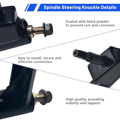 【並行輸入品】Right Spindle Steering Knuckle with Ball Joint Assembly fit forの画像