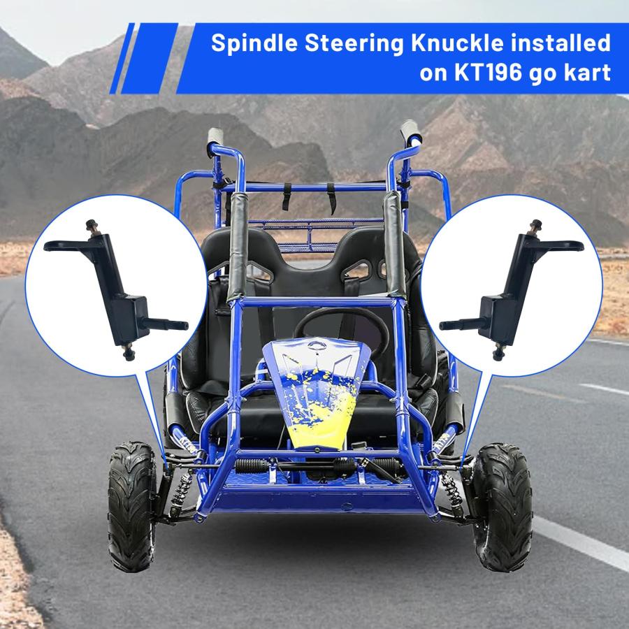 【並行輸入品】Right Spindle Steering Knuckle with Ball Joint Assembly fit forの画像