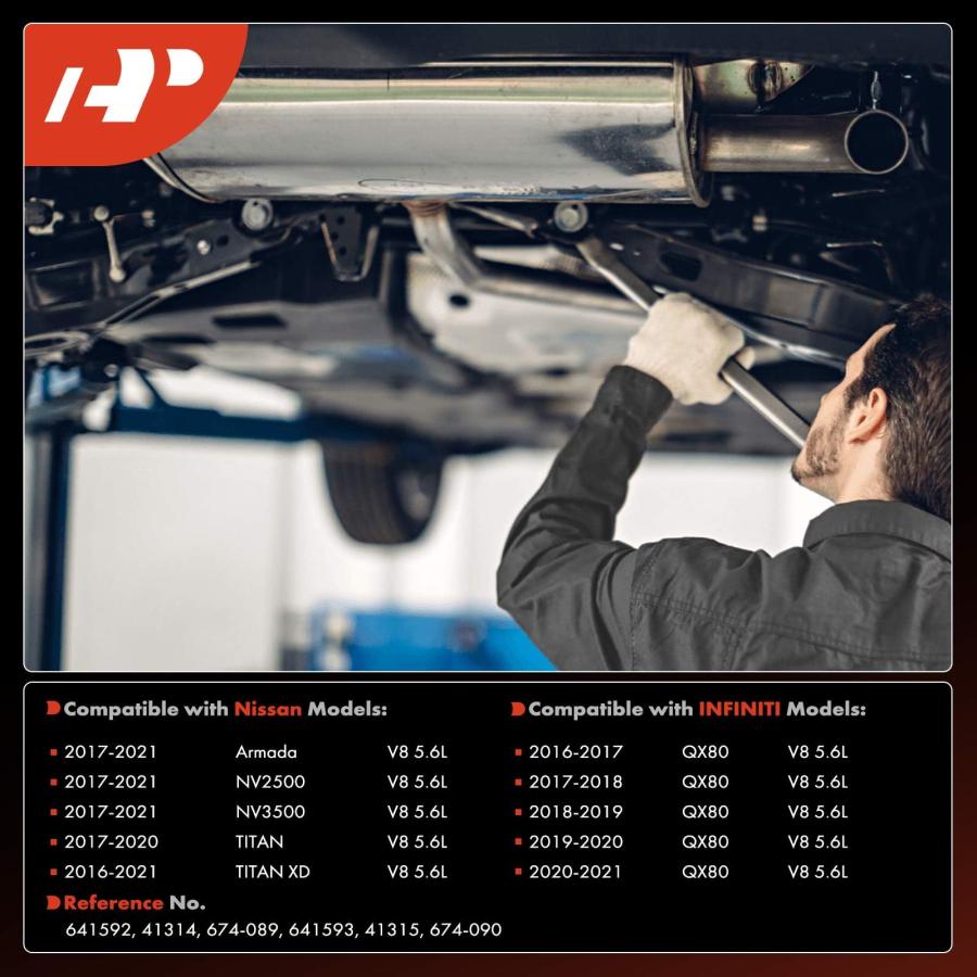【並行輸入品】A Premium Front Exhaust Manifold Catalytic Converter with Gasketの画像