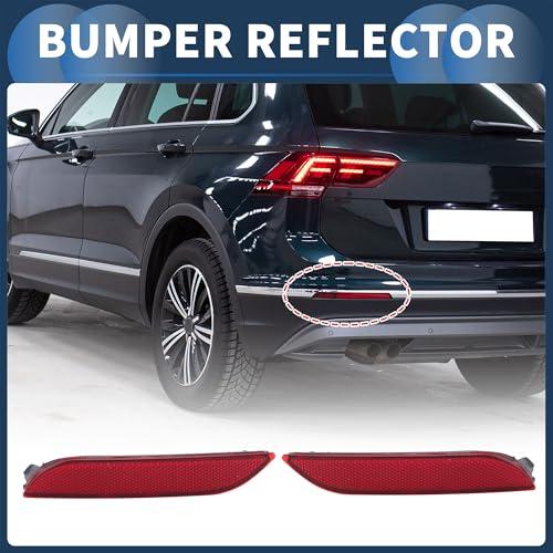 【並行輸入品】INFINAUTO Bumper Reflector Rear Left Right Bumper Reflector Side