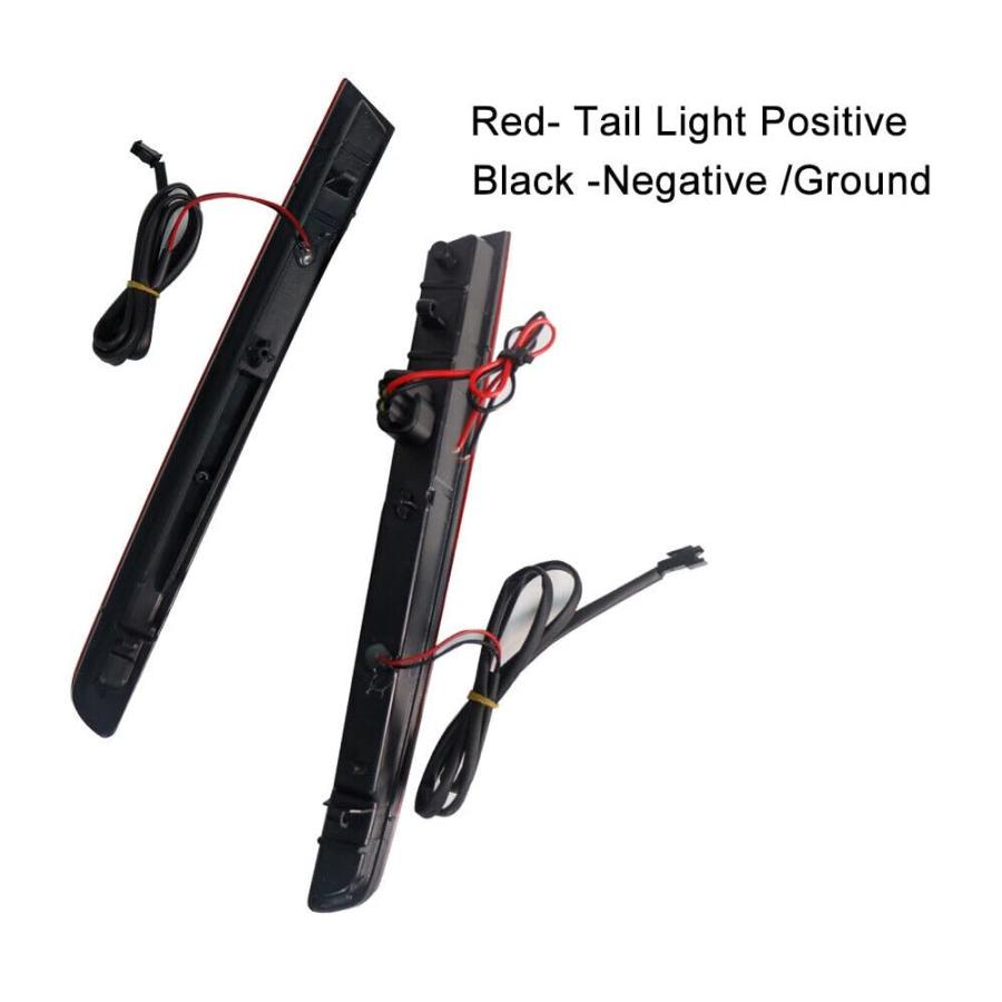 【並行輸入品】Roucarmantic 2pcs Sides Bumper Reflectors Rear Fog Lights Kit fo_6