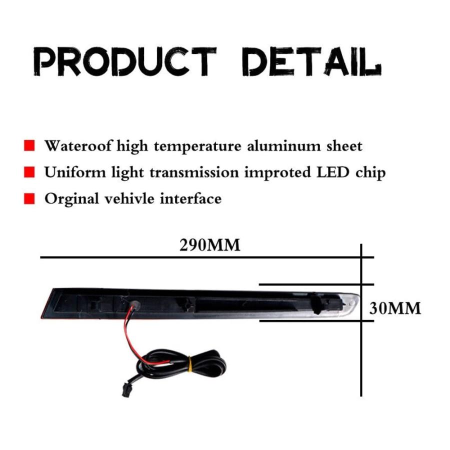 【並行輸入品】Roucarmantic 2pcs Sides Bumper Reflectors Rear Fog Lights Kit fo_9
