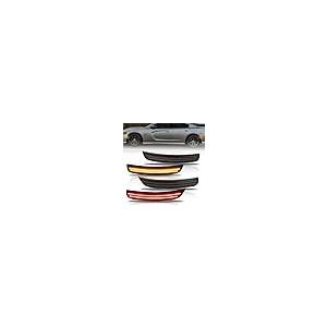 【並行輸入品】OFFKAT Front & Rear Fender LED Side Marker Lights for Dodge Char_2