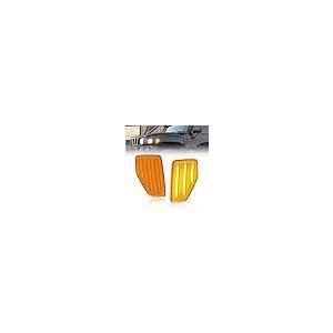 【並行輸入品】OFFKAT Front Fender LED Side Marker Lights for 2006 2010 H‘ummer_2