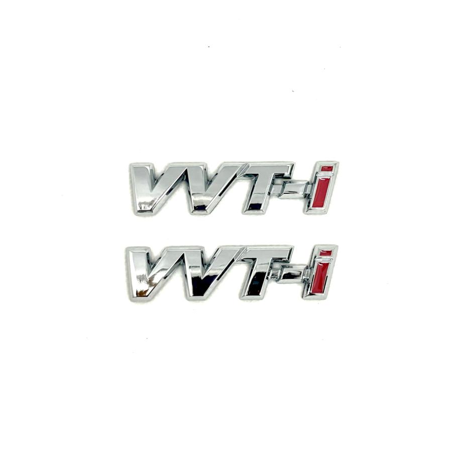 【並行輸入品】VVT I Emblems Badge, 3D Metal Car Side Fender Rear Trunk Logo Stの画像