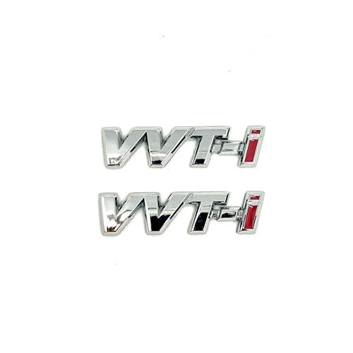 【並行輸入品】VVT I Emblems Badge, 3D Metal Car Side Fender Rear Trunk Logo Stの画像