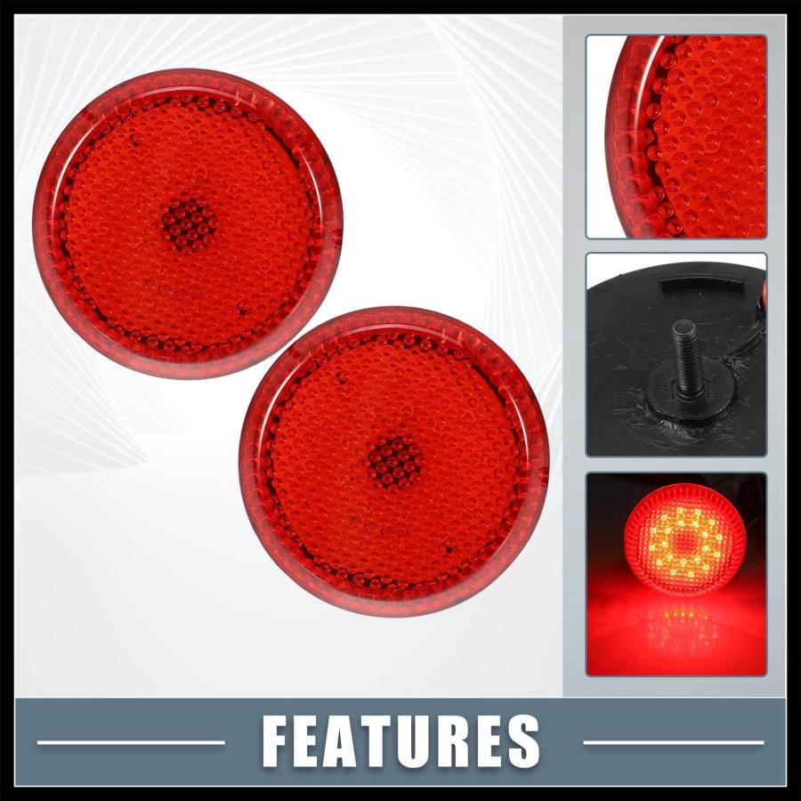 【並行輸入品】Hihaha Rear Bumper Reflector Fog Brake Tail Light 81910 02040 81_6