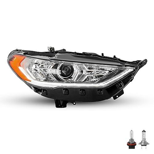【並行輸入品】SOCKIR LED DRL Projector Headlight Assembly [Halogen Type] Fit f