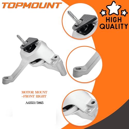 【並行輸入品】TOPMOUNT9hao エンジンマウント 4個 スムーズな乗り心地用 日産アルティマ 2.5L 2007 2016、交換# A4
