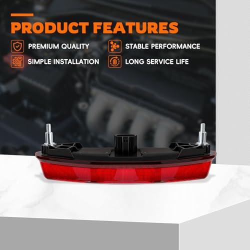 【並行輸入品】 GoaMotors Red LED Tail Light Taillight Replacement 33700 HP1 601